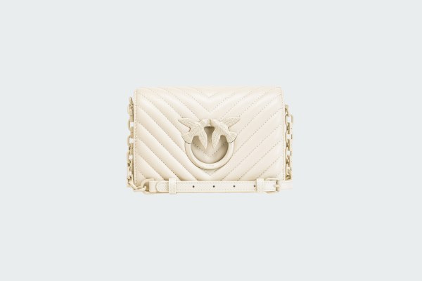 LOVE CLICK MINI SHEEP NAPPA CHEVRON