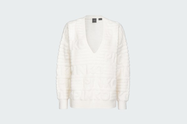 TERRY-STITCHED SWEATER WITH 3D EFFECT
