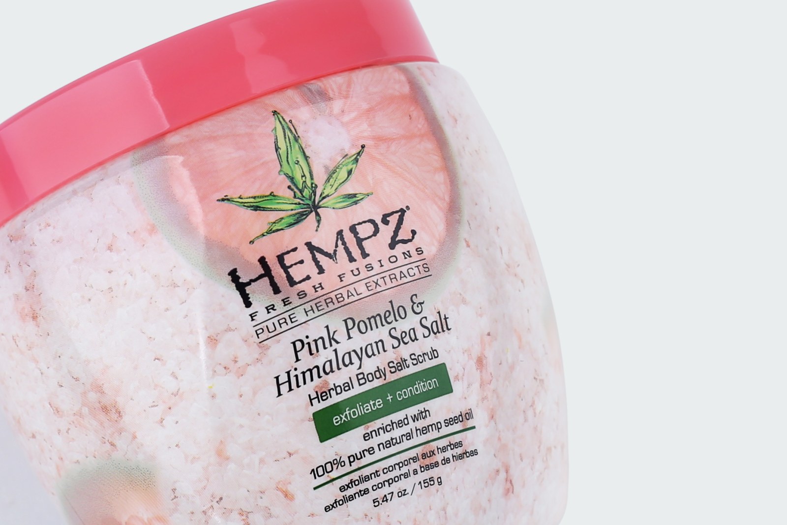 PINK POMELO & HIMALAYAN SEA SALT HERBAL BODY SALT SCRUB