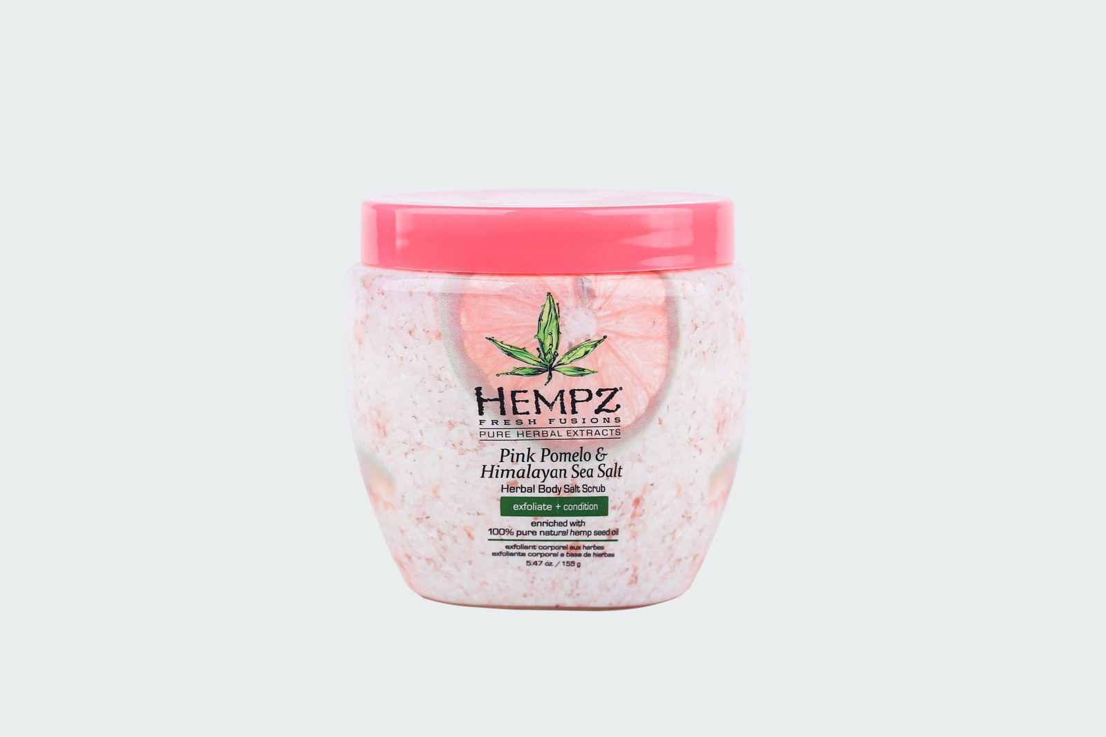 PINK POMELO & HIMALAYAN SEA SALT HERBAL BODY SALT SCRUB