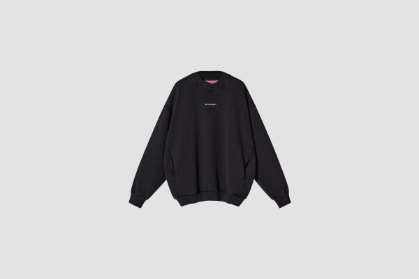 SWEATSHIRT WASHED BLACK