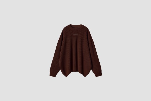 SWEATER POLO PATTERN NUDE