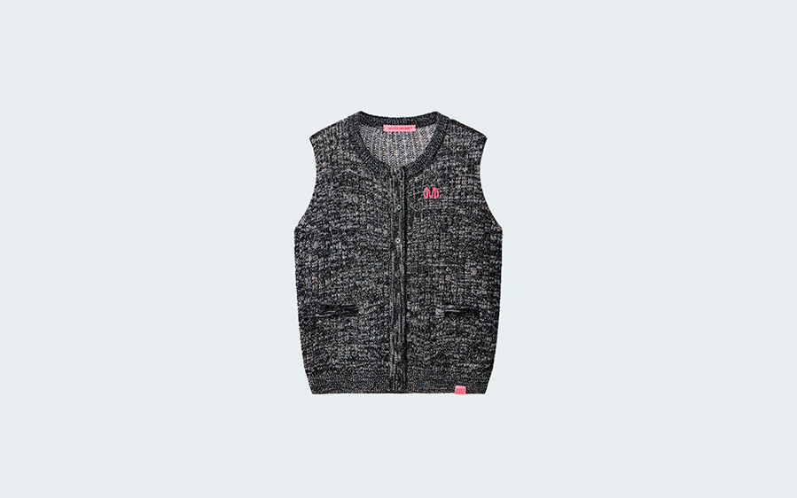 AIRLINE MELANGE BLACK