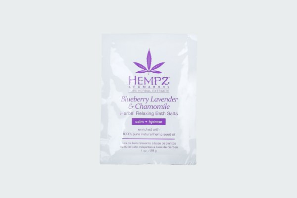 BLUEBERRY LAVENDER & CHAMOMILE HERBAL RELAXING BATH SALTS