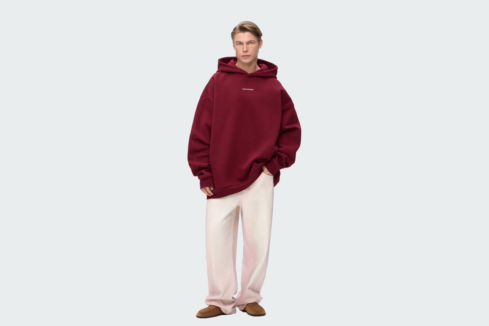 HOODIE REGULAR FLEECE NOIR