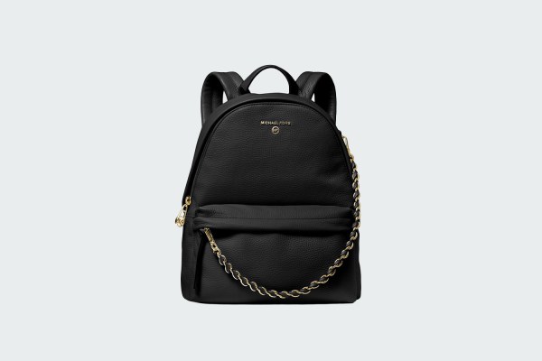 SLATER MEDIUM PEBBLED LEATHER BACKPACK