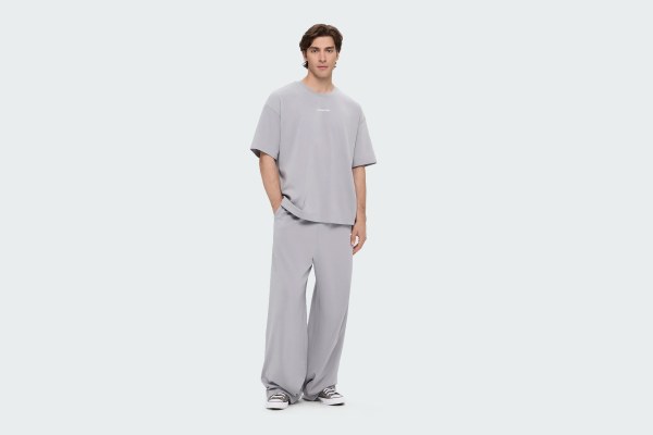 PANTS WIDE HONEYMOON GREY