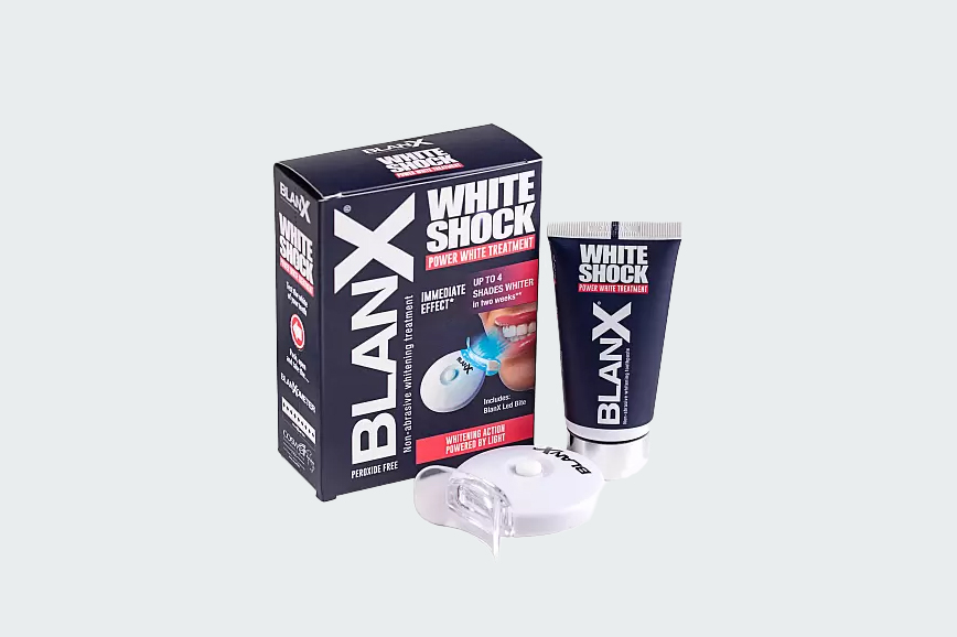 WHITE SHOCK TREATMENT + LED BITE