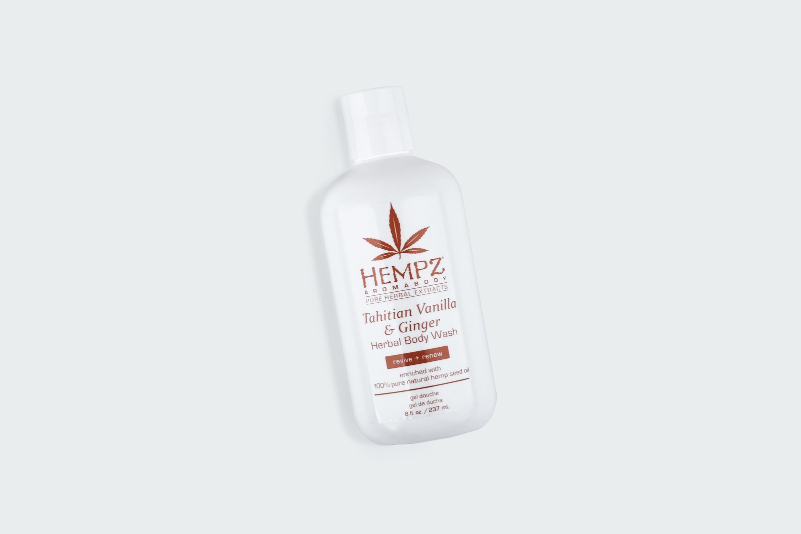 TAHITIAN VANILLA & GINGER HERBAL BODY WASH