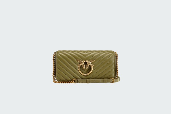 LOVE CLICK BAGUETTE MINI CHEVRON