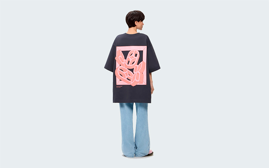 T-SHIRT FRAME PICTOGRAMS GRAPHITE