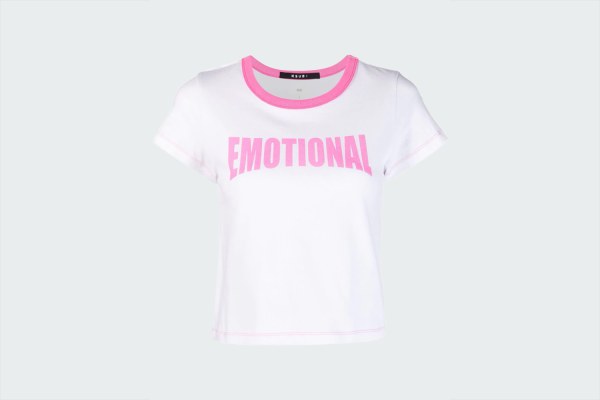 EMOTIONAL MINI SS TEE WHITE