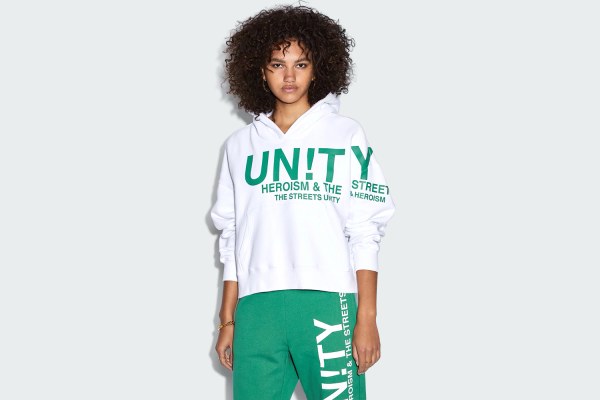 UNITY SLOUCH HOODIE WHITE