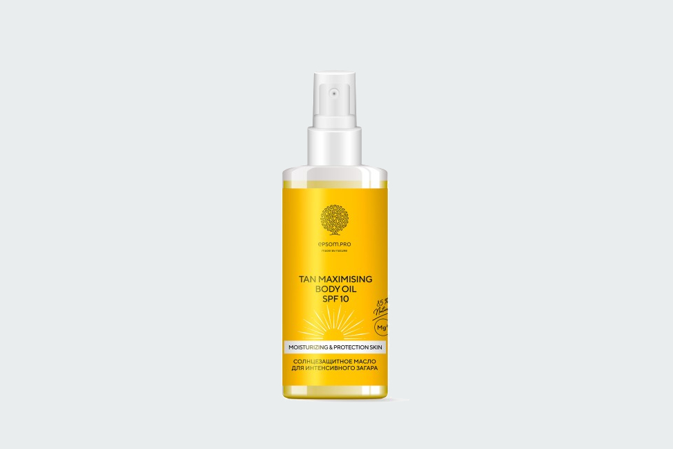 TAN MAXIMISING BODY OIL SPF10