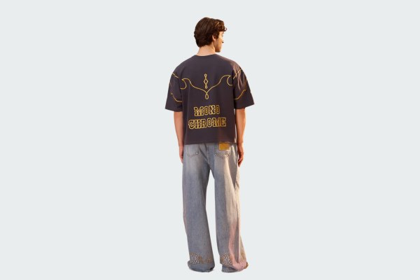 T-SHIRT WESTERN GRAPHITE