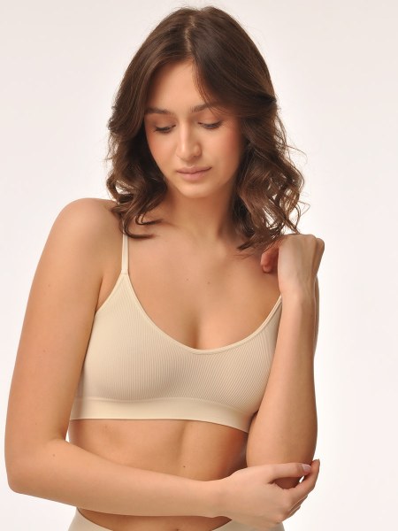 TOP V-CUTOUT SPALA STRETTA RIB