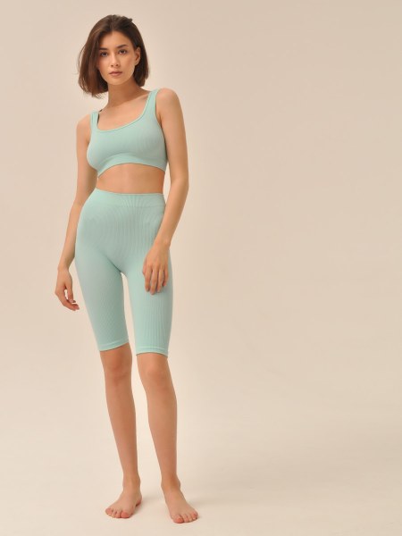 SHORT LEGGINGS RIB