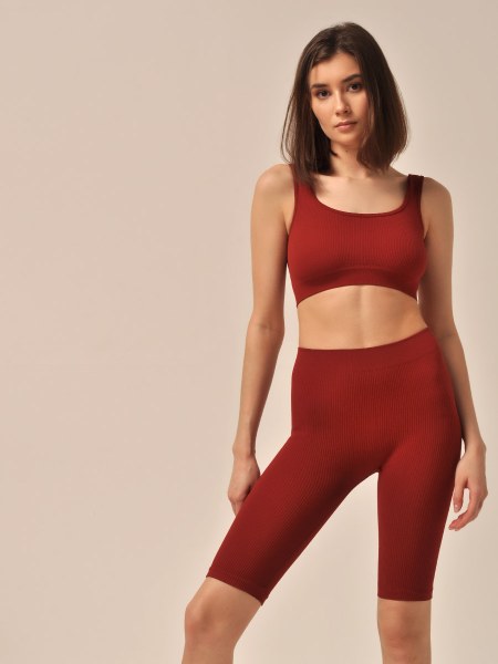 SHORT LEGGINGS RIB