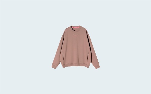 SWEATSHIRT REGULAR FLEECE NUDE