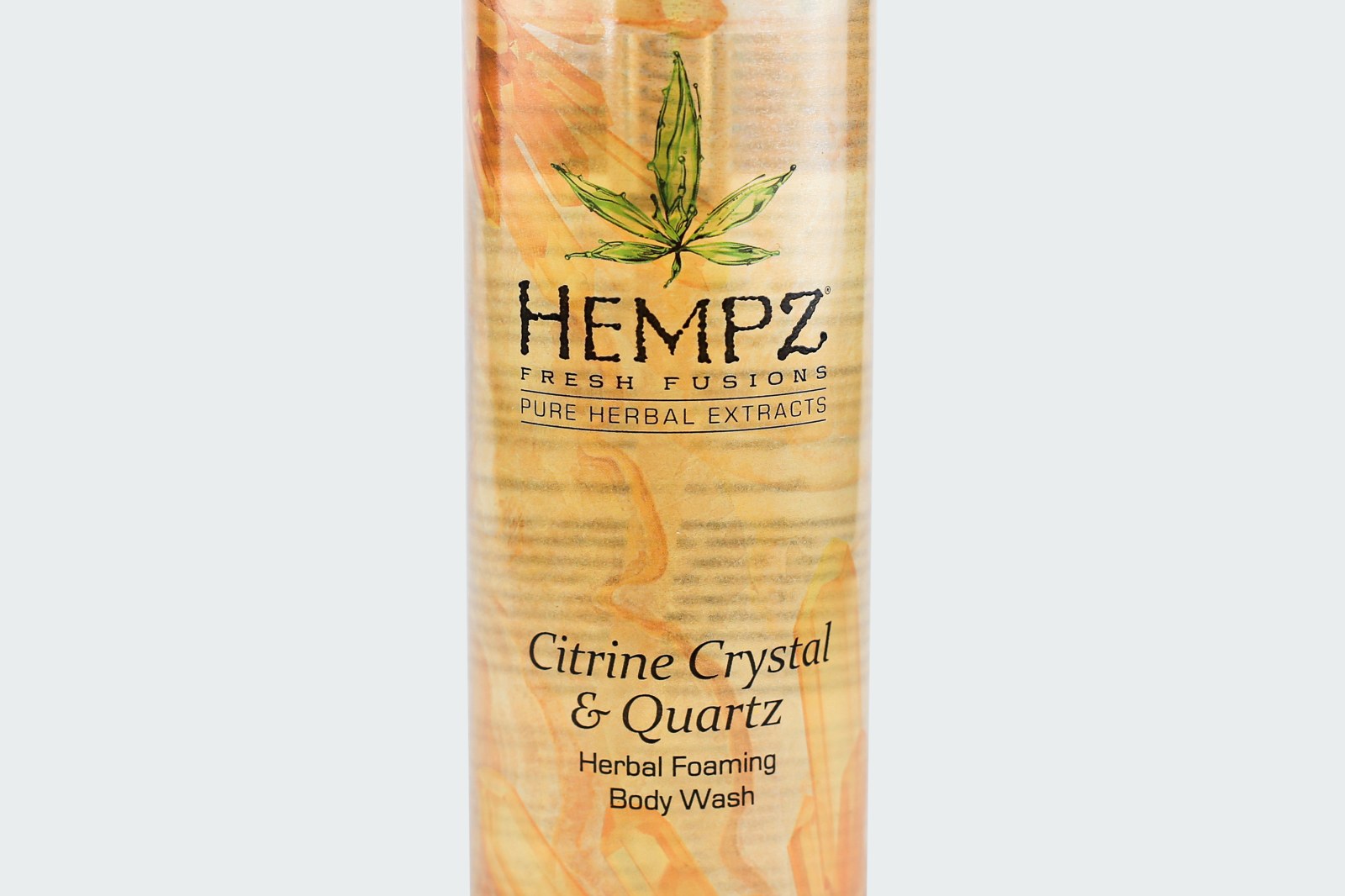 CITRINE CRYSTAL & QUARTZ HERBAL FOAMING BODY WASH