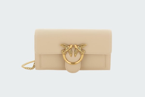 LOVE ONE WALLET C VITELLO SETA
