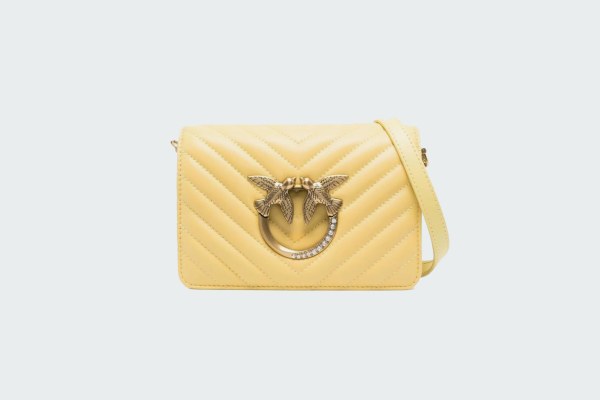 LOVE CLICK MINI SHEEP NAPPA CHEVRON