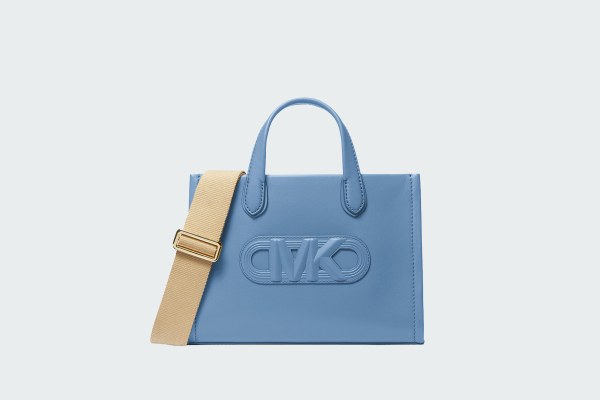 GIGI SMALL EMBOSSED MESSENGER BAG