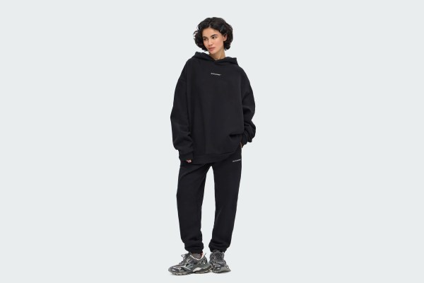 HOODIE REGULAR FLEECE BLACK