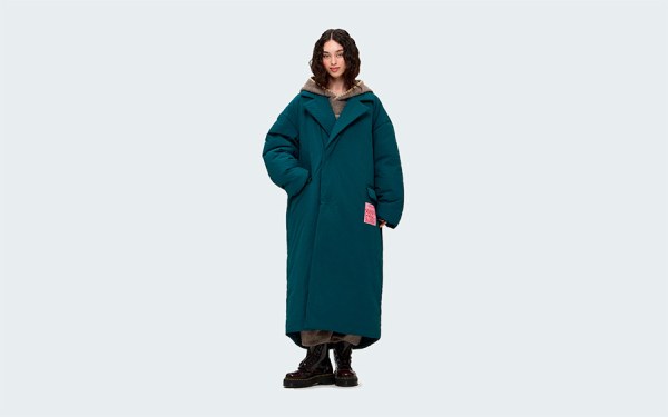 DOWN COAT PATTERN EMERALD