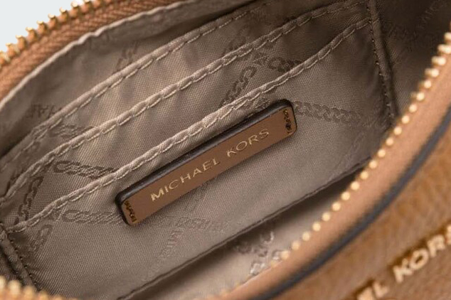 JET SET CHARM PEBBLED LEATHER POCHETTE