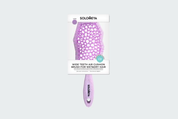 WIDE TEETH AIR CUSHION BRUSH FOR WET&DRY HAIR
