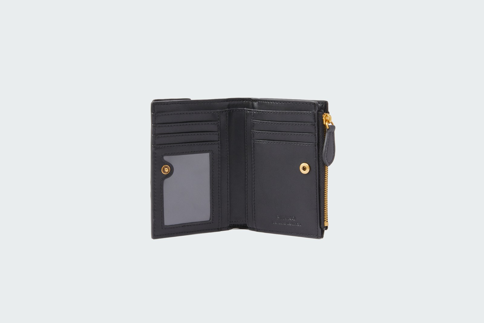 COMPACT WALLET VITELLO SETA