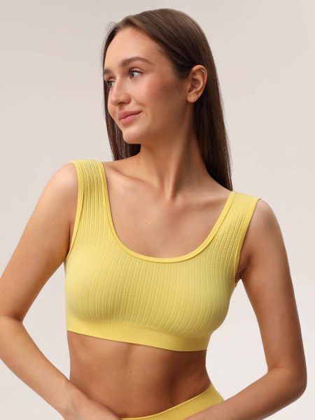 TOP SPALLA LARGA PLAIT 