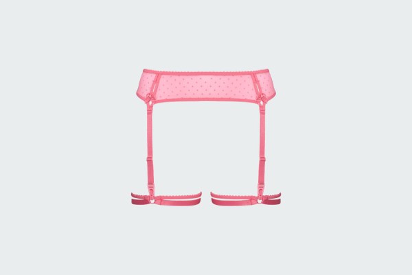 PEEKABOO GARTER BELT