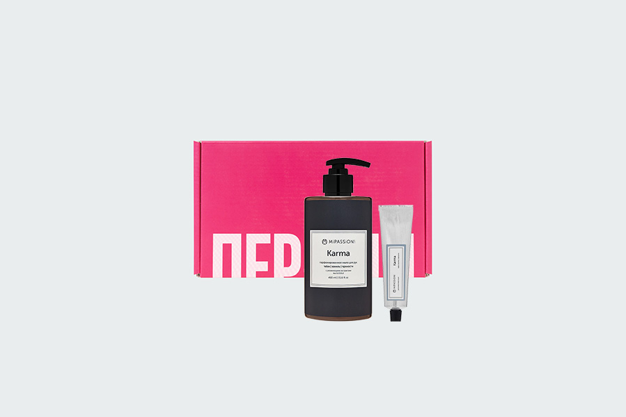 Подарочный набор MIPASSION hand cream + soap