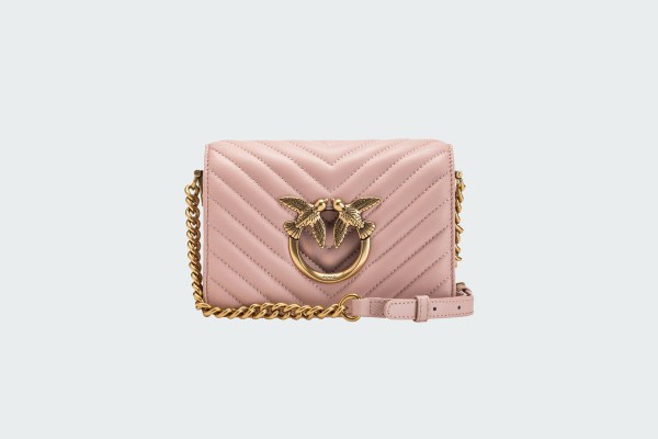LOVE CLICK MINI SHEEP NAPPA CHEVRON