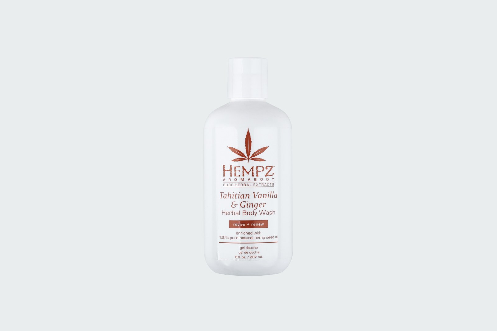 TAHITIAN VANILLA & GINGER HERBAL BODY WASH