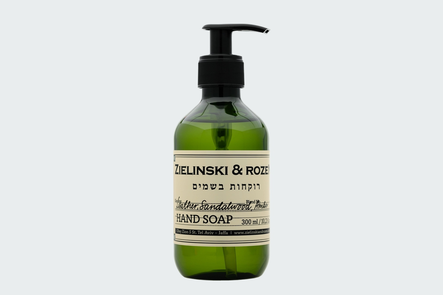 LEATHER, SANDALWOOD, AMBER