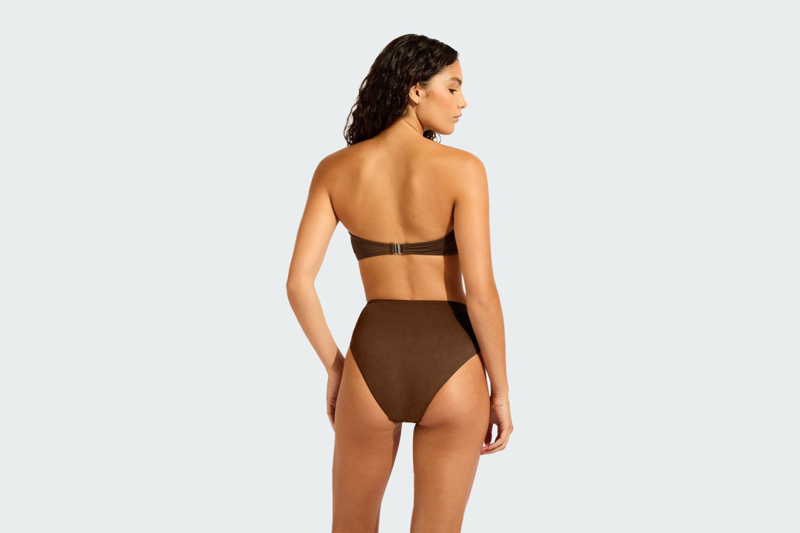 HIGH WAIST WRAP FRONT PANT 