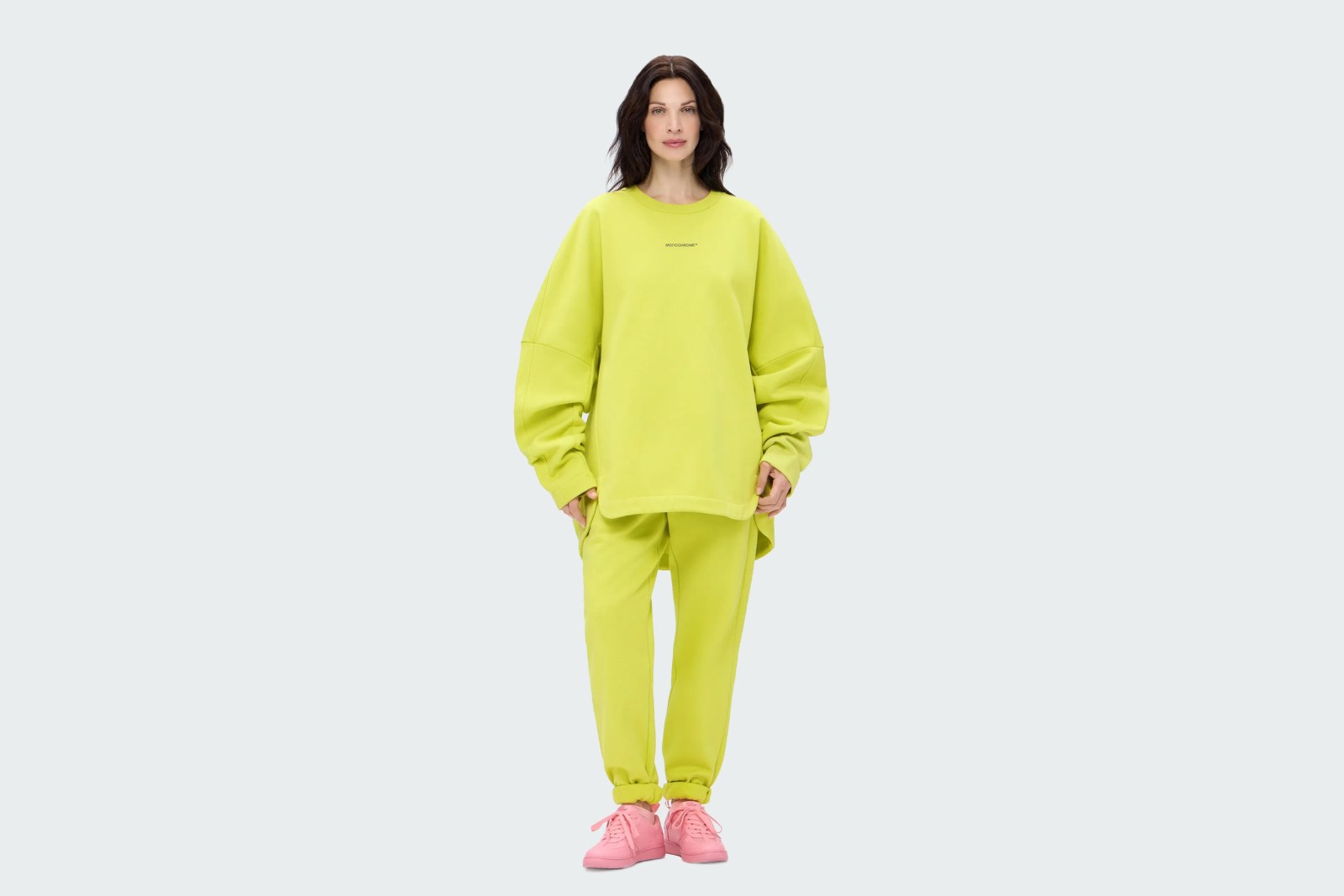 SWEATSHIRT NEON LIME