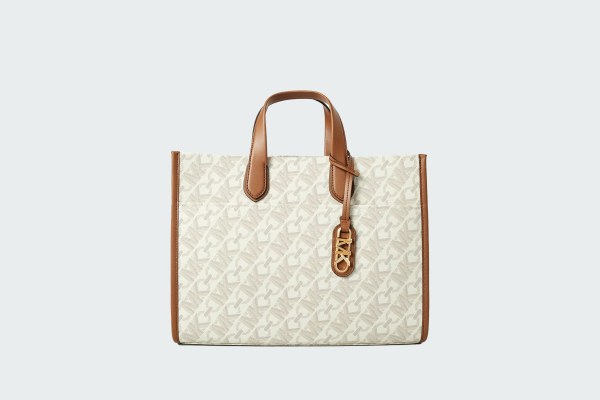 GIGI LARGE EMPIRE SIGNATURE LOGO TOTE BAG