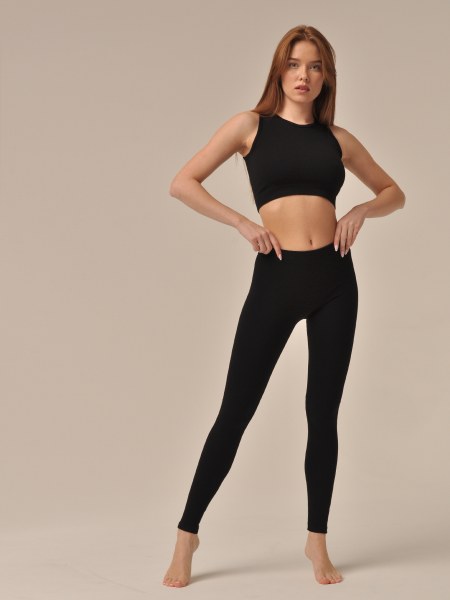 LEGGINGS RIB