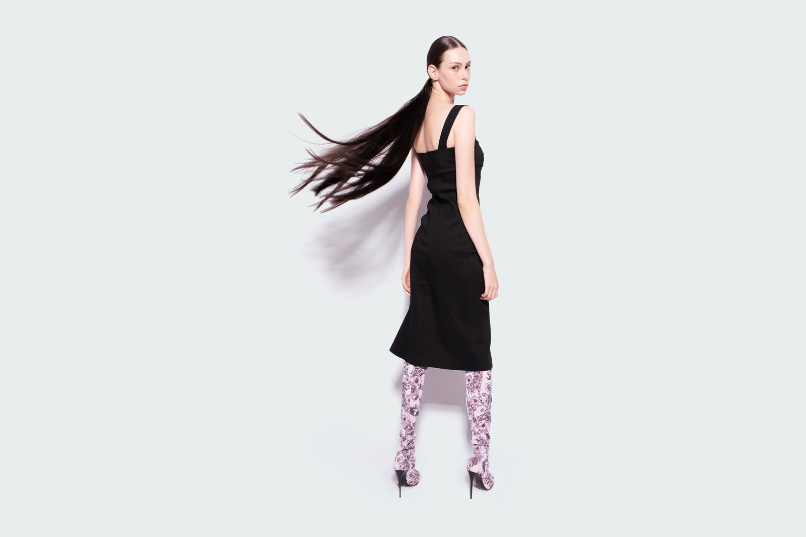 AMICHEVOLE ABITO LINO STRETCH