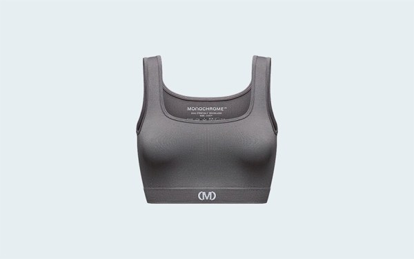 CROP TOP GRAPHITE