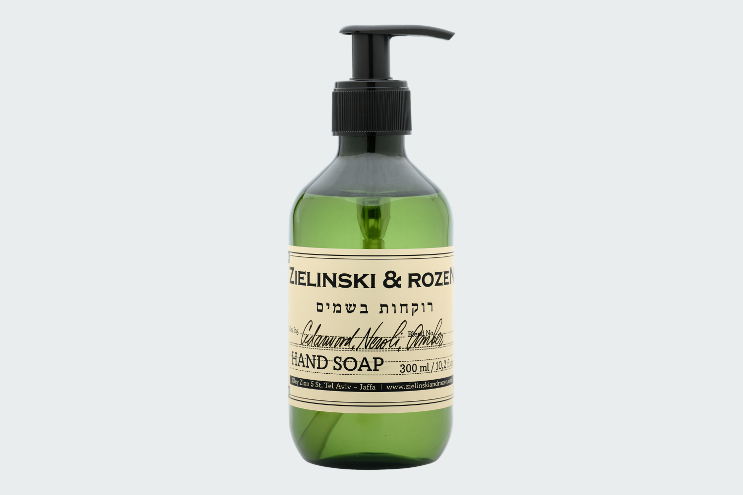 CEDARWOOD, NEROLI, AMBER