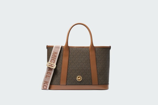 LUISA MEDIUM SIGNATURE LOGO SATCHEL