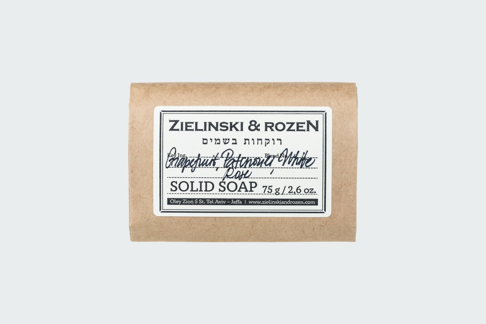 GRAPEFRUIT, PATCHOULI, WHITE ROSE