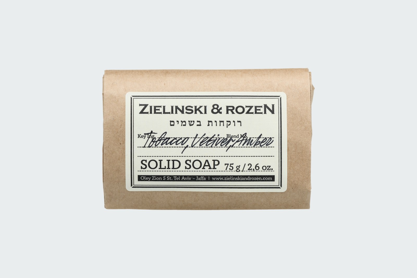 TOBACCO, VETIVER & AMBER
