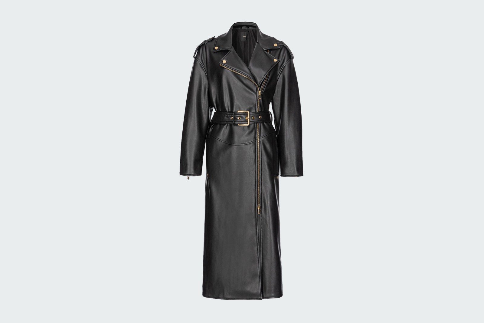 NAPPA-EFFECT TRENCH COAT