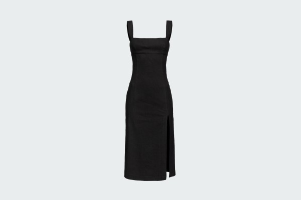 AMICHEVOLE ABITO LINO STRETCH